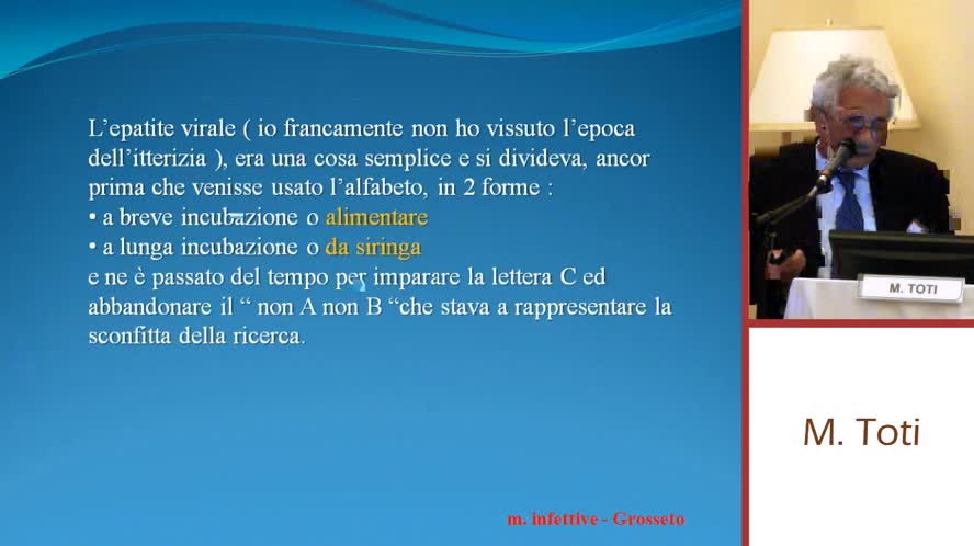 Lettura L'epatologo ieri, oggi e domani