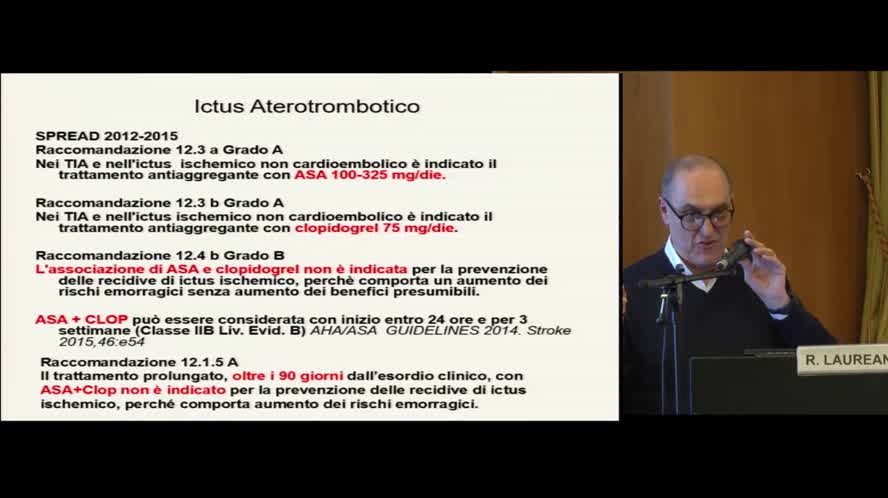 Ictus ischemico: prevenzione secondaria