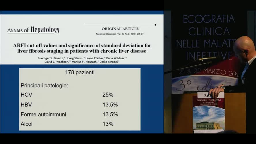 Valutazione non invasiva della fibrosi epatica ARFI