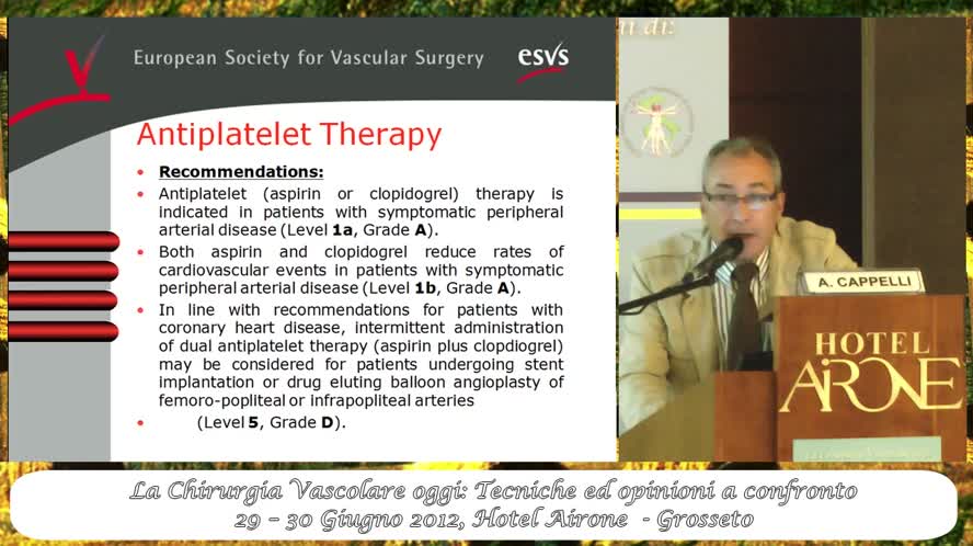Le linee guida europee nel trattamento della patologia ostruttiva arteriosa periferica