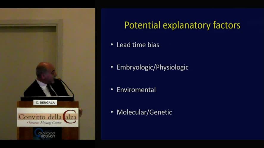 Right and left colon cancer. Two different diseases ?