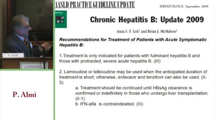 La terapia dell epatite acuta da HBV e HCV ruolo dell interferone e degli inibitori nucleosidici nucleotidici della RT