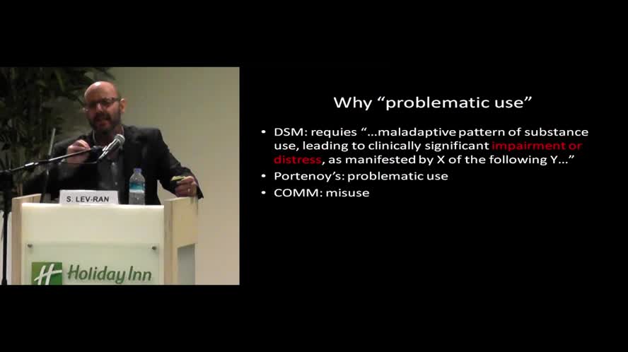 Addiction to prescription opioids among patients suffering from chronic pain - The Israeli perspective
