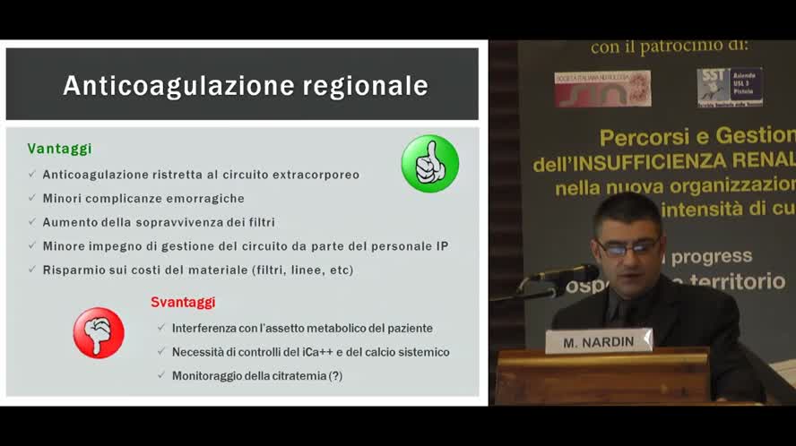 Anticoagulazione con citrato nel paziente critico
