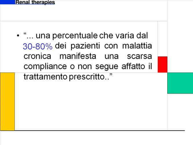 Malattia cronica, dialisi e qualità della vita