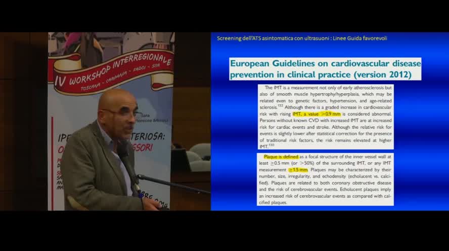 Screening dell'aterosclerosi asintomatica con ultrasuoni per la stratificazione del rischio cardiovascolare