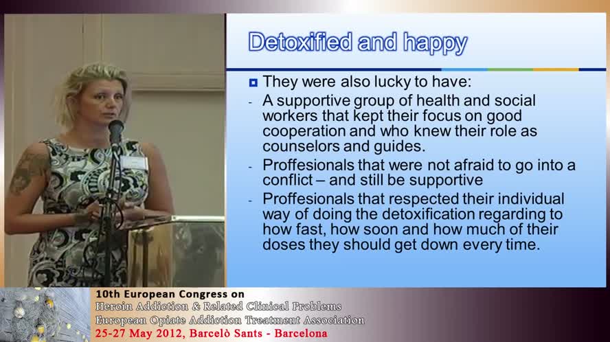 Detoxified and happy