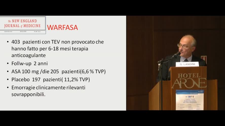 Terapia farmacologica del tromboembolismo venoso: nuove acquisizioni