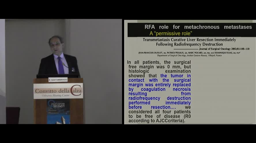 Laparoscopic assisted ablation of liver metastases