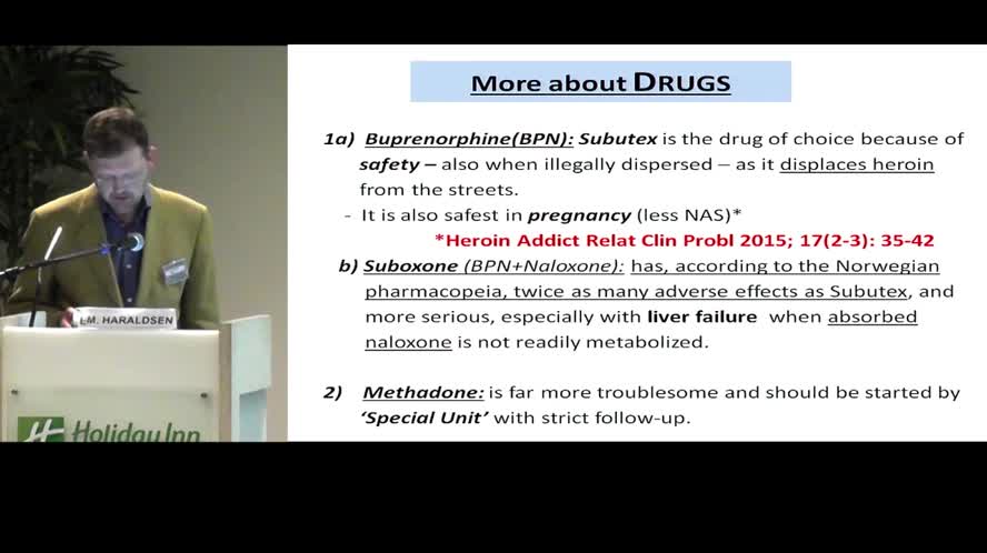 EU-statistics seem to help us tooptimalize agonist opioid treatment(aot)