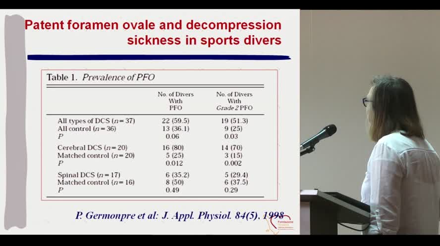 Forame ovale pervio e attività sportiva
