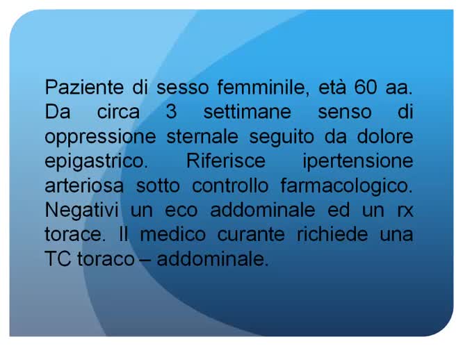 Tac nell emergenza cardiologica cosa deve sapere il cardiologo