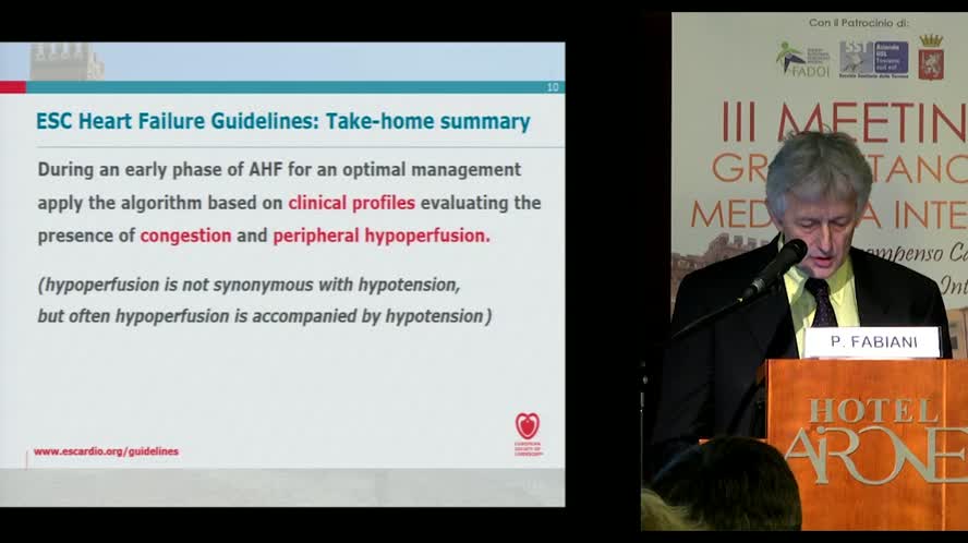 Scompenso cardiaco acuto: quale trattamento farmacologico di prima linea
