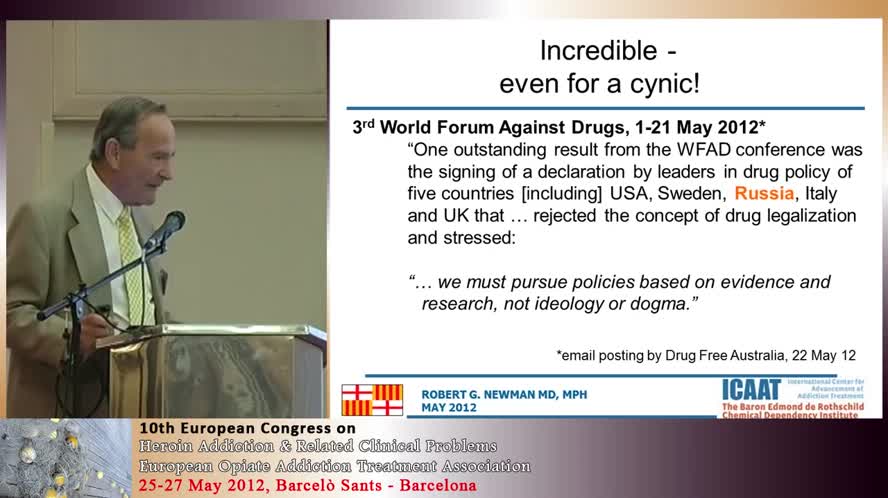 Maintenance treatment of addiction 40 years later: A glass half-full and half empty