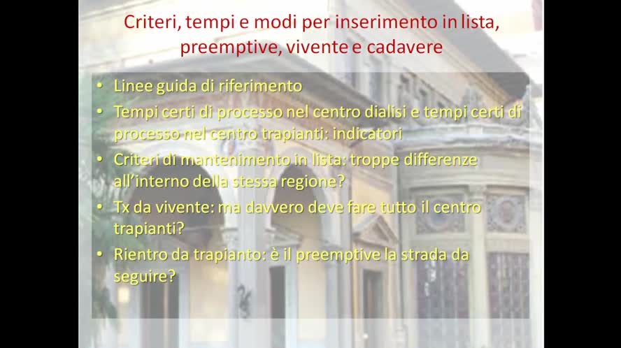 Hub e spoke nel trapianto renale