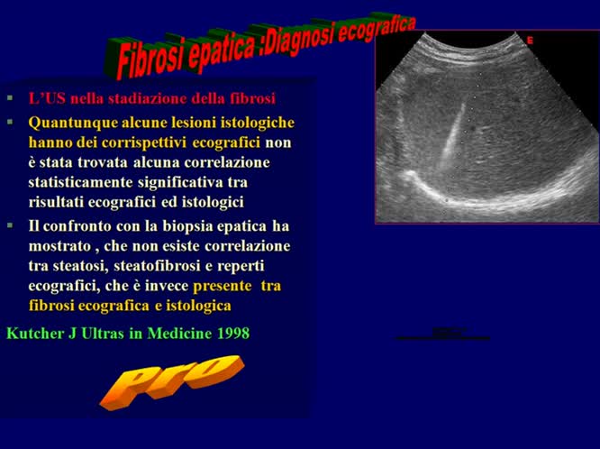 Il ruolo dell' ecografia