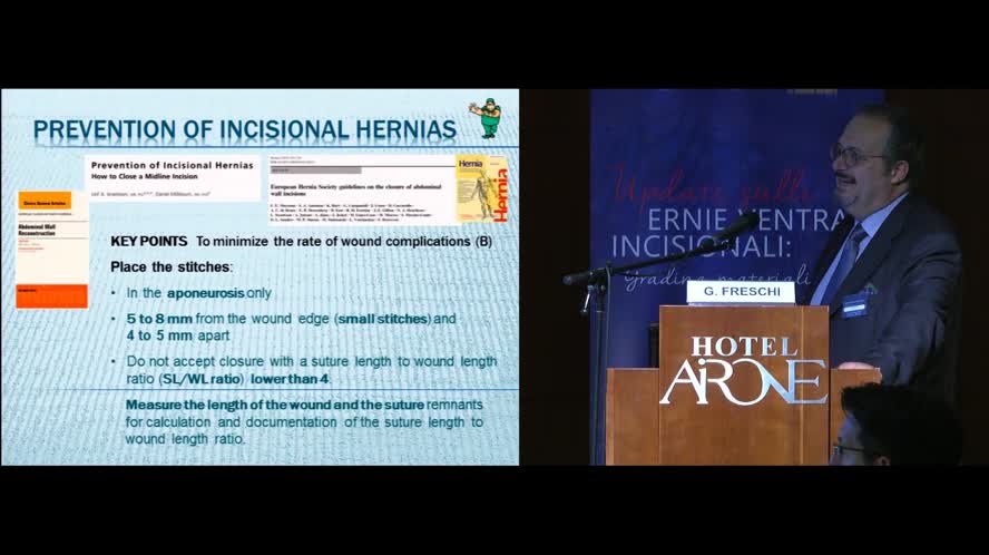 Epidemiologia del laparocele, fattori di rischio, tecniche di chiusura della parete addominale