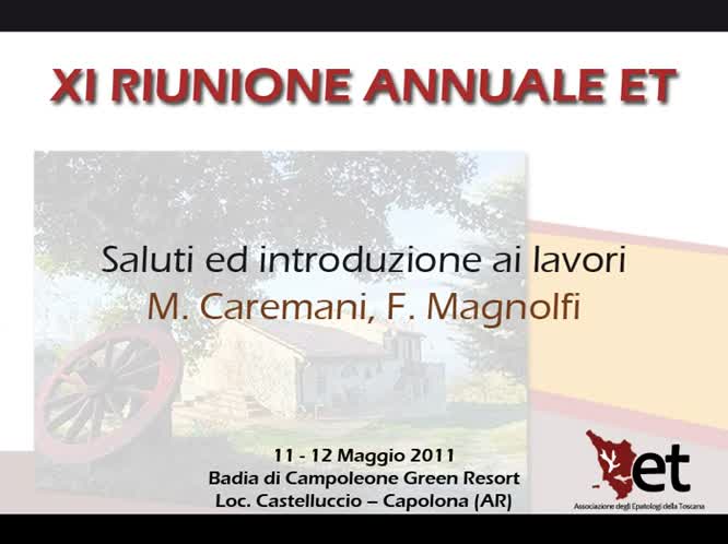 Saluti ed introduzione ai lavori