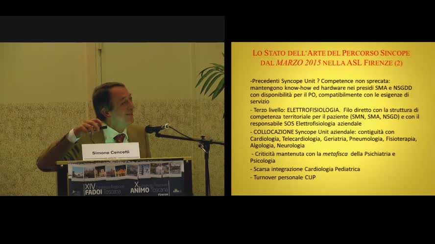 Il Percorso del Paziente con Sincope: dal Modello all'Esperienza