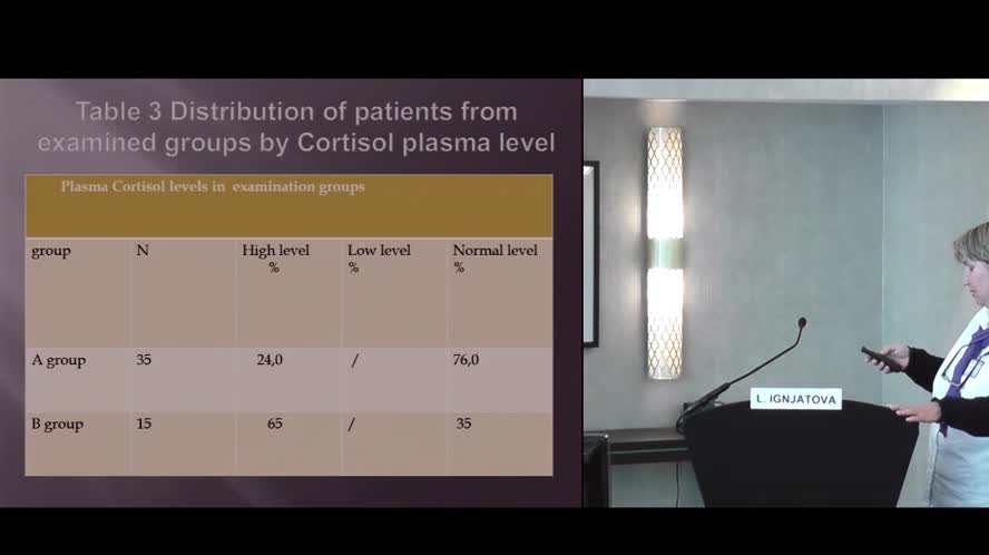 Correlation between duration of treatment and cortisol plasma level in methadone maintained patients