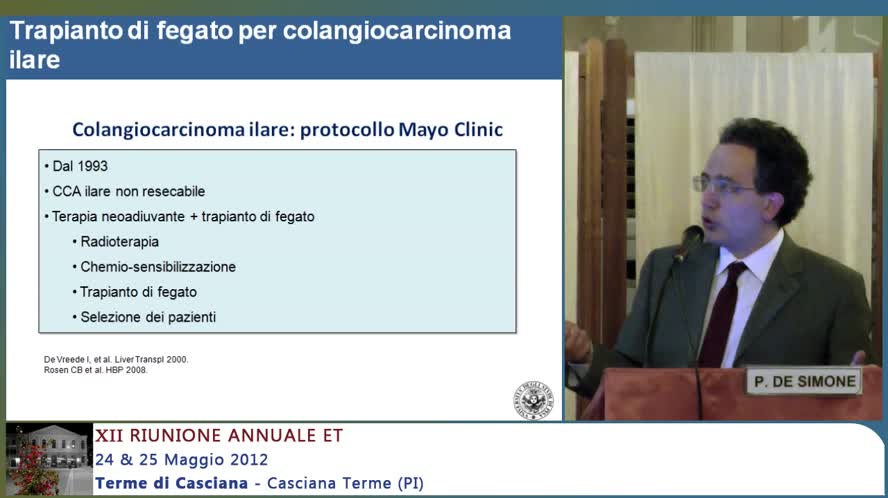 Neoplasie primitive epatiche maligne non HCC