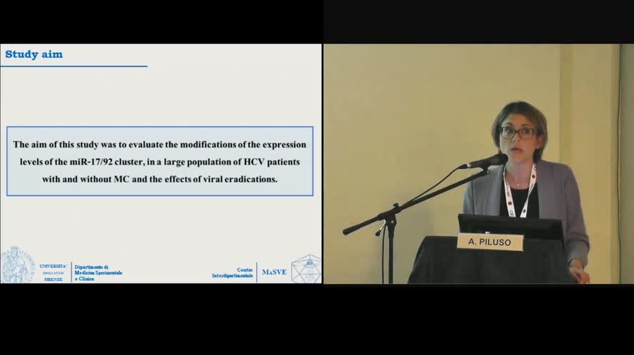 Alterazione dell'espressione del cluster MIR-17/92 nella Crioglobulinemia Mista HCV-correlata
