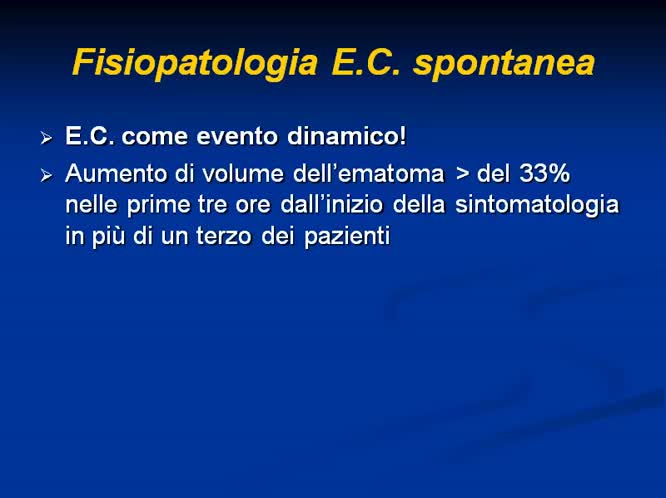 Il paziente in TAO trattamento nel soggetto asintomatico e sintomatico