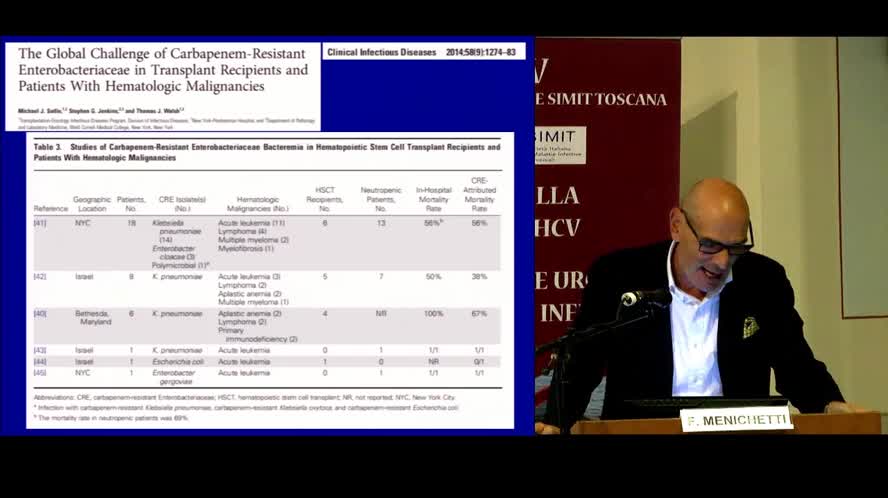 Le infezioni batteriche nel paziente ematologico