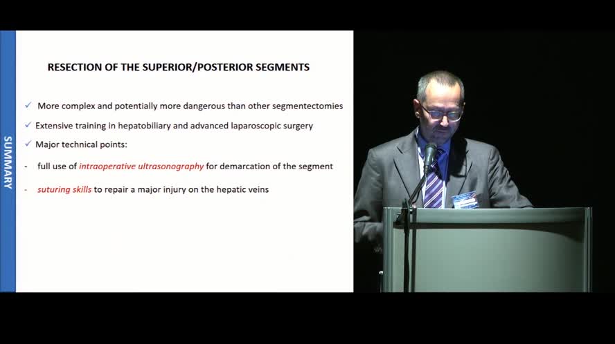 Current evidence in laparoscopic liver surgery