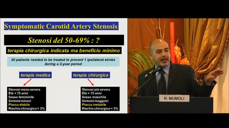 Percentuale di stenosi e Morfologia di placca  