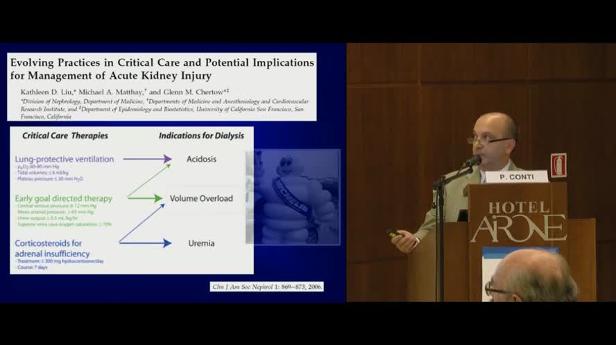 Indicazioni e applicazioni della CVVH nel paziente critico internistico