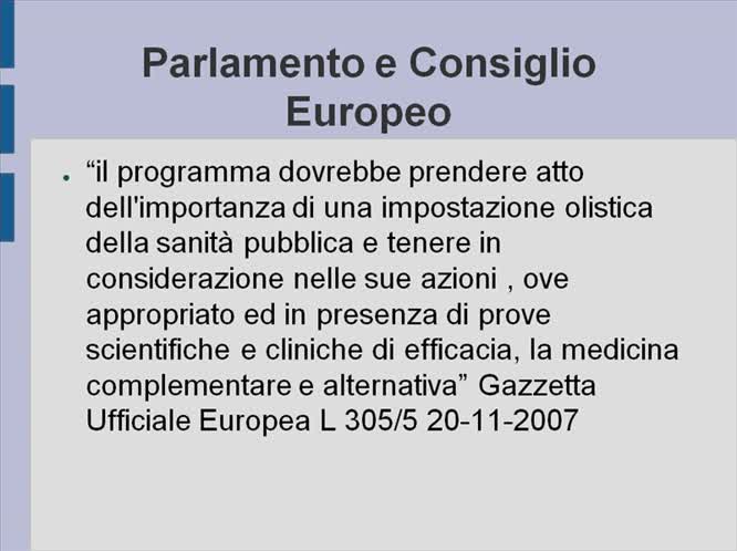 Etica delle Cure integrate