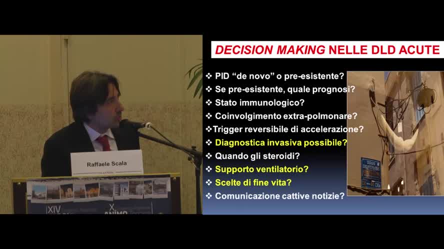 Decision-making nelle interstiziopatie acute