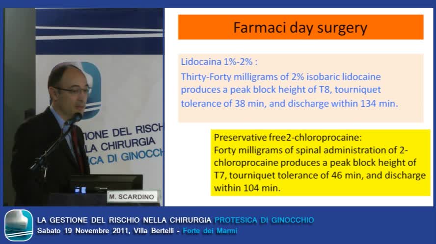 Anestesia sub aracnoidea update su farmaci e gestione delle complicanze