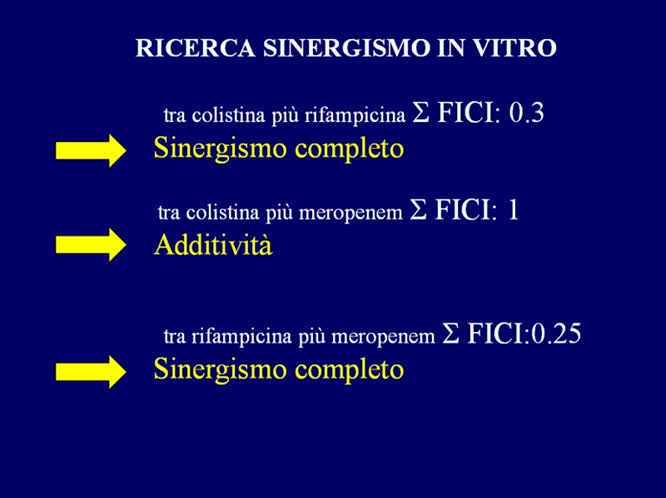 Infezione multifocale da Acinetobacter baumannii multiresistente