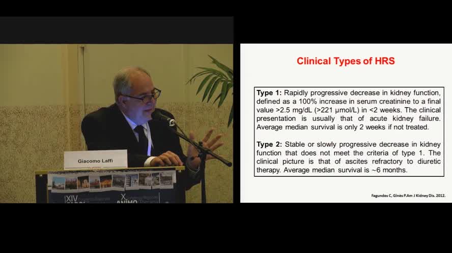 Alterazione della funzionalità renale nel paziente cirrotico