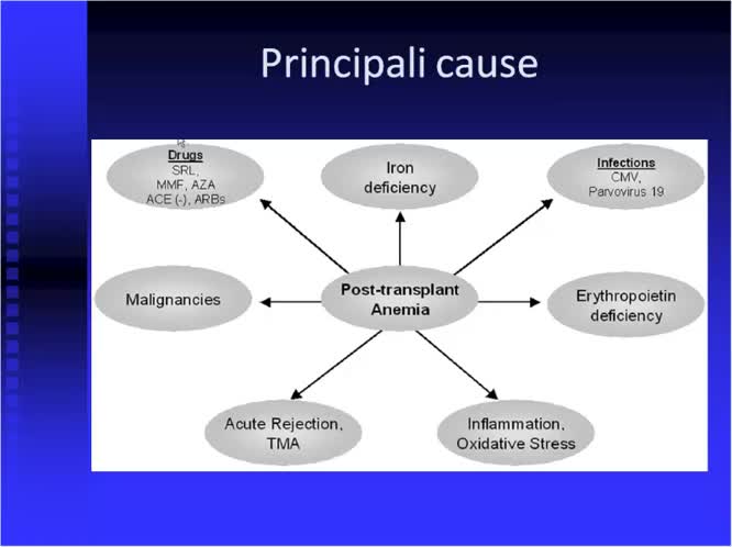 Anemia nel paziente con trapianto di rene